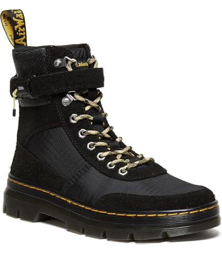 Amazon.com: Dr. Martens, Unisex Combs Tech Leather 8 Tie Boot